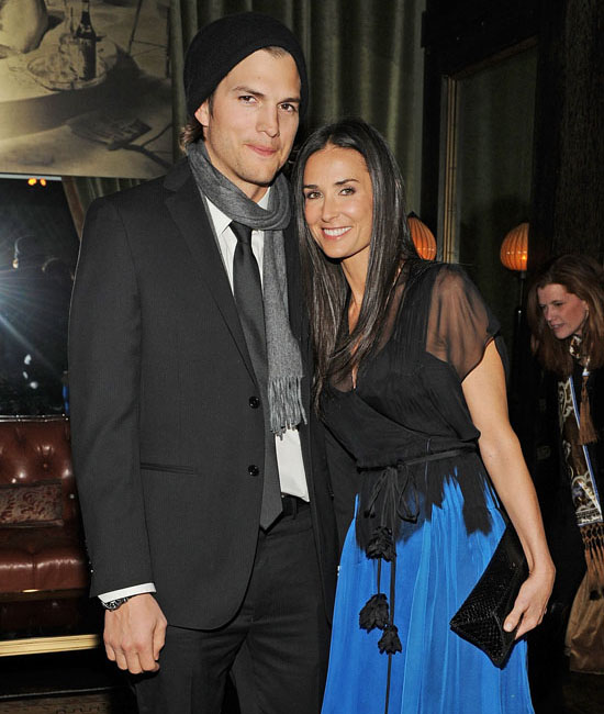 rhe were abouts of Demi Moore's estranged husband Ashton Kutcher not to